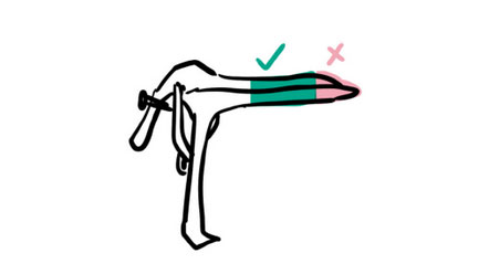 application of lubricant